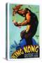 King Kong, Swedish Poster Art, 1933-null-Stretched Canvas