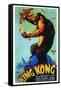 King Kong, Swedish Poster Art, 1933-null-Framed Stretched Canvas