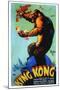King Kong, Swedish Poster Art, 1933-null-Mounted Art Print