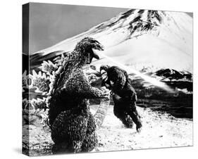 King Kong vs. Godzilla-null-Stretched Canvas