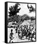 King Kong vs. Godzilla-null-Framed Stretched Canvas