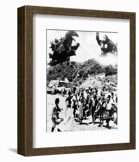 King Kong vs. Godzilla-null-Framed Photo