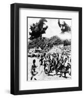 King Kong vs. Godzilla-null-Framed Photo