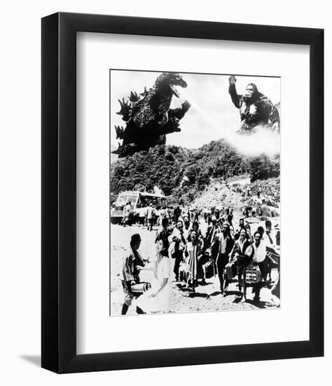 King Kong vs. Godzilla-null-Framed Photo