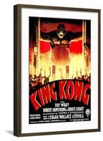 King Kong-null-Framed Art Print