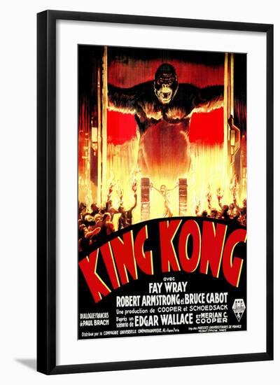 King Kong-null-Framed Art Print