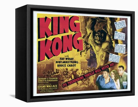 King Kong-null-Framed Stretched Canvas