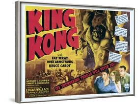 King Kong-null-Framed Art Print