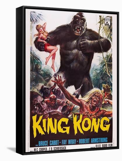 King Kong-null-Framed Stretched Canvas