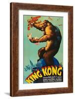 King Kong-null-Framed Art Print