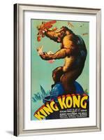 King Kong-null-Framed Art Print