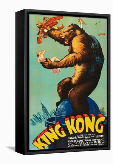 King Kong-null-Framed Stretched Canvas