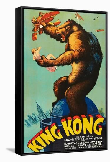 King Kong-null-Framed Stretched Canvas