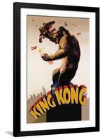 King Kong-null-Framed Art Print