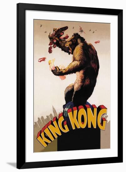 King Kong-null-Framed Art Print