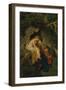 King Krokus and the Dryad. before 1860 (?)-Moritz Von Schwind-Framed Giclee Print