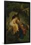 King Krokus and the Dryad. before 1860 (?)-Moritz Von Schwind-Framed Giclee Print