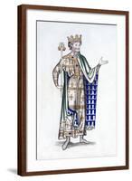 King, Late 12th Century-Henry Shaw-Framed Giclee Print