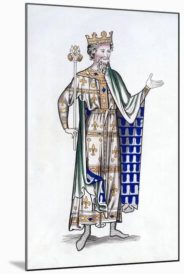 King, Late 12th Century-Henry Shaw-Mounted Giclee Print