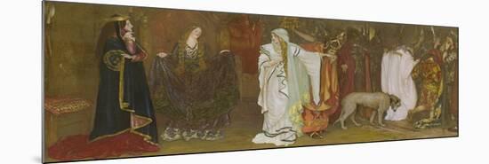 King Lear, Act I, Scene I, Cordelia's Farewell, 1898-Edwin Austin Abbey-Mounted Giclee Print