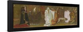 King Lear, Act I, Scene I, Cordelia's Farewell, 1898-Edwin Austin Abbey-Framed Premium Giclee Print