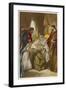 King Lear, Act IV Scene I: Cordelia Attends Her Father's Bedside-Joseph Kronheim-Framed Art Print