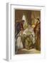 King Lear, Act IV Scene I: Cordelia Attends Her Father's Bedside-Joseph Kronheim-Framed Art Print