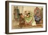 King Lear, Act IV Scene VII: Cordelia to Lear-null-Framed Art Print