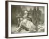 King Lear. Act V, Scene III-Felix Octavius Carr Darley-Framed Giclee Print