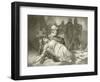 King Lear. Act V, Scene III-Felix Octavius Carr Darley-Framed Giclee Print