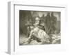 King Lear. Act V, Scene III-Felix Octavius Carr Darley-Framed Giclee Print