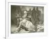 King Lear. Act V, Scene III-Felix Octavius Carr Darley-Framed Giclee Print