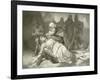 King Lear. Act V, Scene III-Felix Octavius Carr Darley-Framed Giclee Print