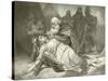 King Lear. Act V, Scene III-Felix Octavius Carr Darley-Stretched Canvas