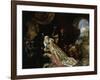 King Lear and Cordeliaby Edward Matthew Ward-null-Framed Giclee Print