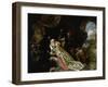 King Lear and Cordeliaby Edward Matthew Ward-null-Framed Giclee Print