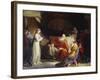 King Lear and His Three Daughters-William Hilton-Framed Giclee Print