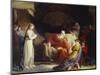King Lear and His Three Daughters-William Hilton-Mounted Giclee Print