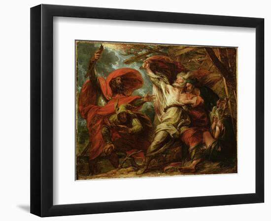 King Lear, c.1788-Benjamin West-Framed Premium Giclee Print