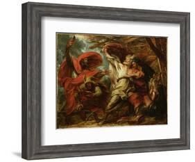 King Lear, c.1788-Benjamin West-Framed Giclee Print