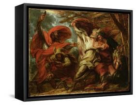 King Lear, c.1788-Benjamin West-Framed Stretched Canvas