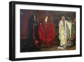 King Lear, Detail-Edwin Austin Abbey-Framed Art Print