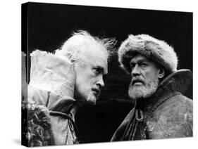 King Lear, Patrick Magee, Paul Scofield, 1971-null-Stretched Canvas