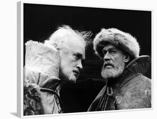 King Lear, Patrick Magee, Paul Scofield, 1971-null-Framed Photo