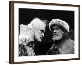 King Lear, Patrick Magee, Paul Scofield, 1971-null-Framed Photo