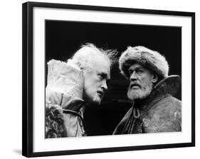 King Lear, Patrick Magee, Paul Scofield, 1971-null-Framed Photo