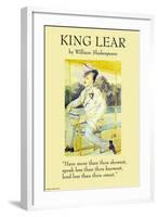 King Lear-null-Framed Art Print