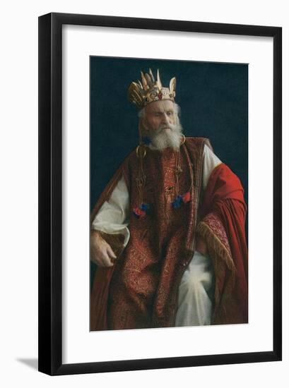 King Lear-null-Framed Art Print