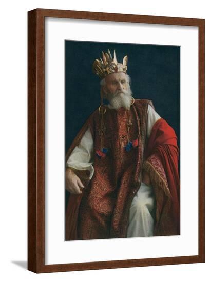 King Lear--Framed Art Print