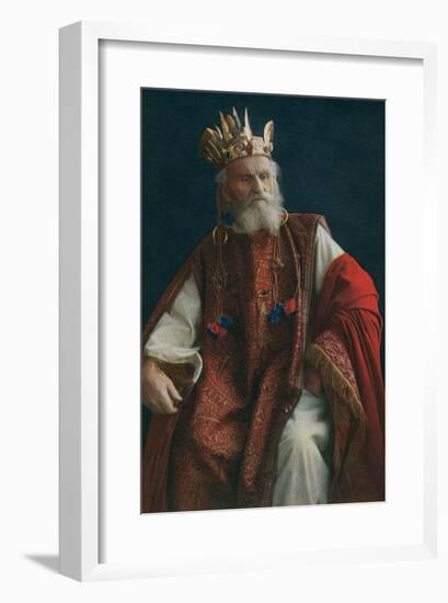 King Lear-null-Framed Art Print